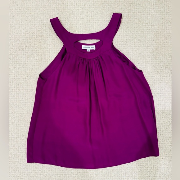 Christopher Deane silk top. Never worn - Picture 1 of 2